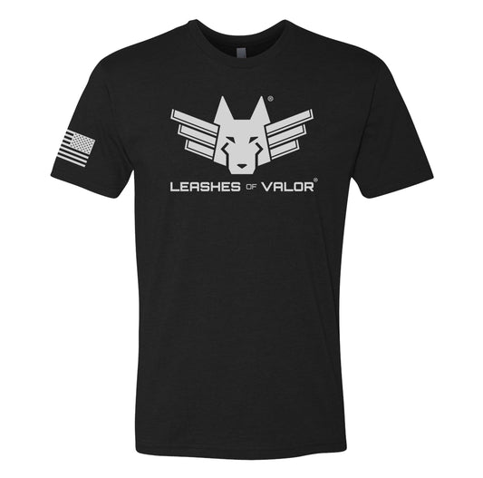 Leashes Of Valor Logo Tee