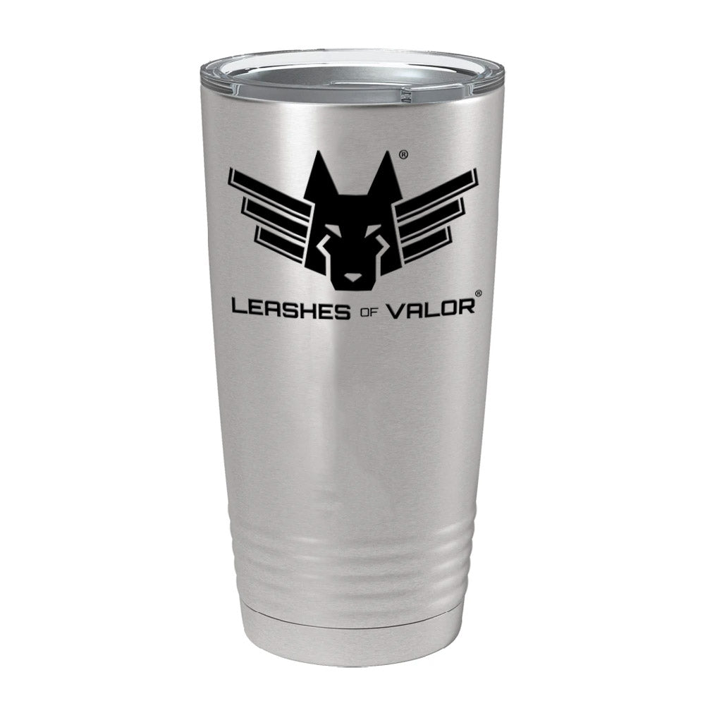 Leashes Of Valor Printed Tumbler